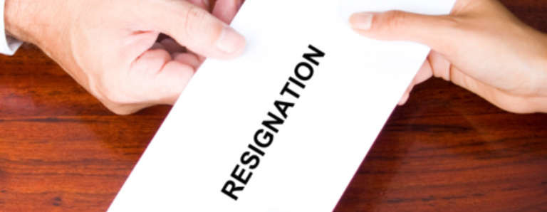 Termination of employment by Employee
